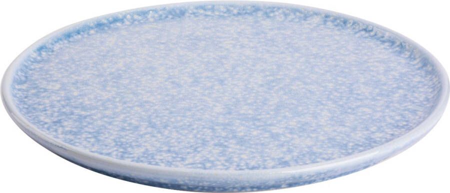 Colori Del Sud Bord Cazorla 33 cm Blauw Aardewerk 1 stuk