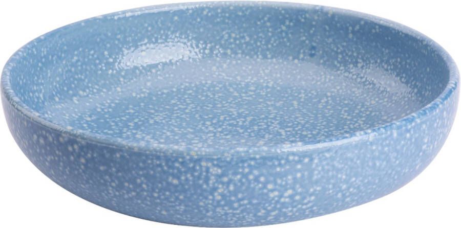 Colori Del Sud Schaal Cazorla 27 cm Blauw Aardewerk 1 stuk