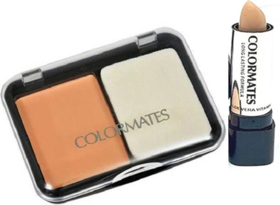 Colormates Compact Makeup & Concealer 7129 Medium 10 g