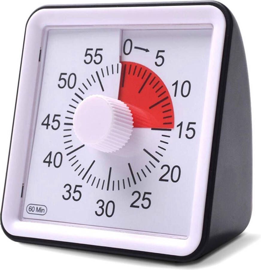 Colorplease Hoogwaardige Leerklok Timer voor Kinderen Educatieve leerklok kind Time Management hulpje Vergaderklok Aftelklok Leerklokken Kookwekker Analoog Leer Klok kijken Huiswerk Hulp Educatief Speelgoed Educatieve Leer Klok 19cm x19 cm