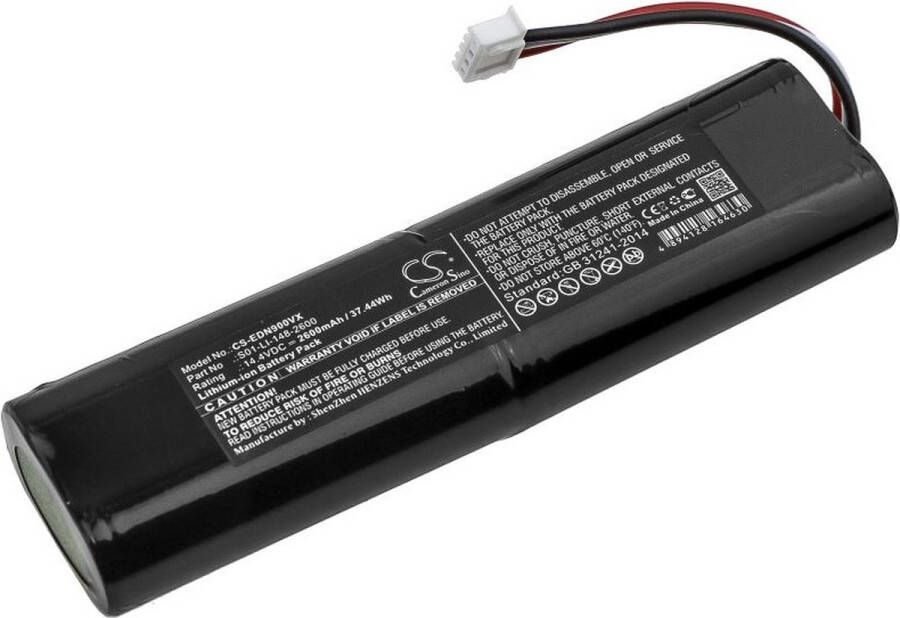 Com 14 4V-2600MAH LI-ION Robot stofzuiger Accu Geschikt voor ECOVACS