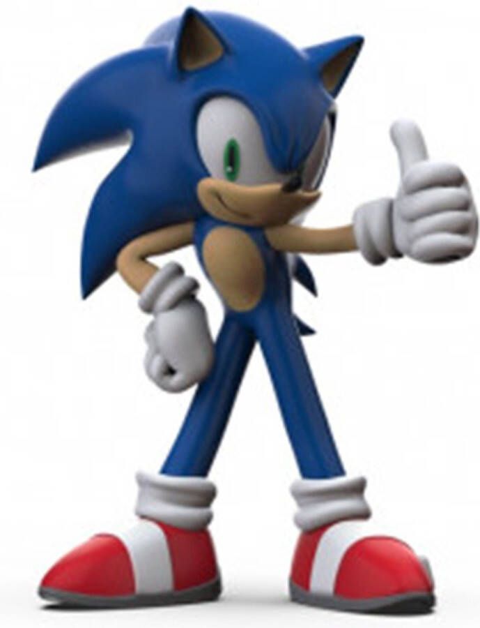 Comansi Sonic the Hedgehog Thumbs up Alles oke Speelfiguur 9 cm Blauw