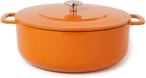 Combekk Sous-Chef Dutch Oven 28 cm braadpan (Kleur: oranje)