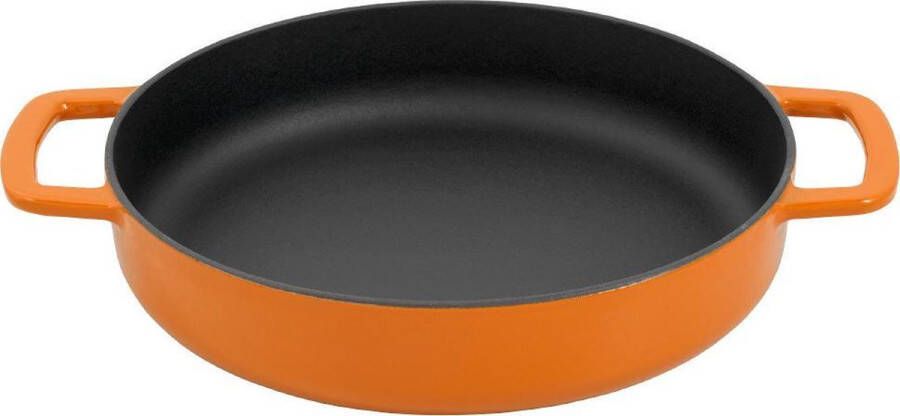 Combekk Fry Pan Souschef Handvaten 24cm Oranje | Potten&Pannen | Keuken&Koken Keukengerei | 8720254443843