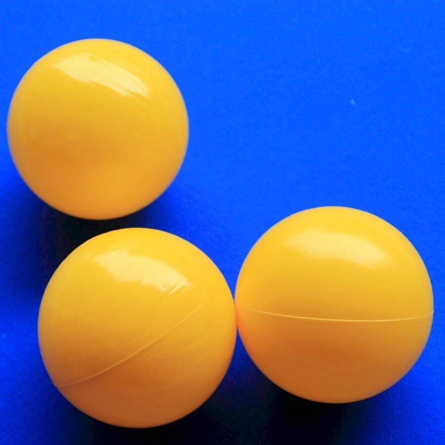 CombiCraft Ballenbakballen 70mm Geel 1000 stuks