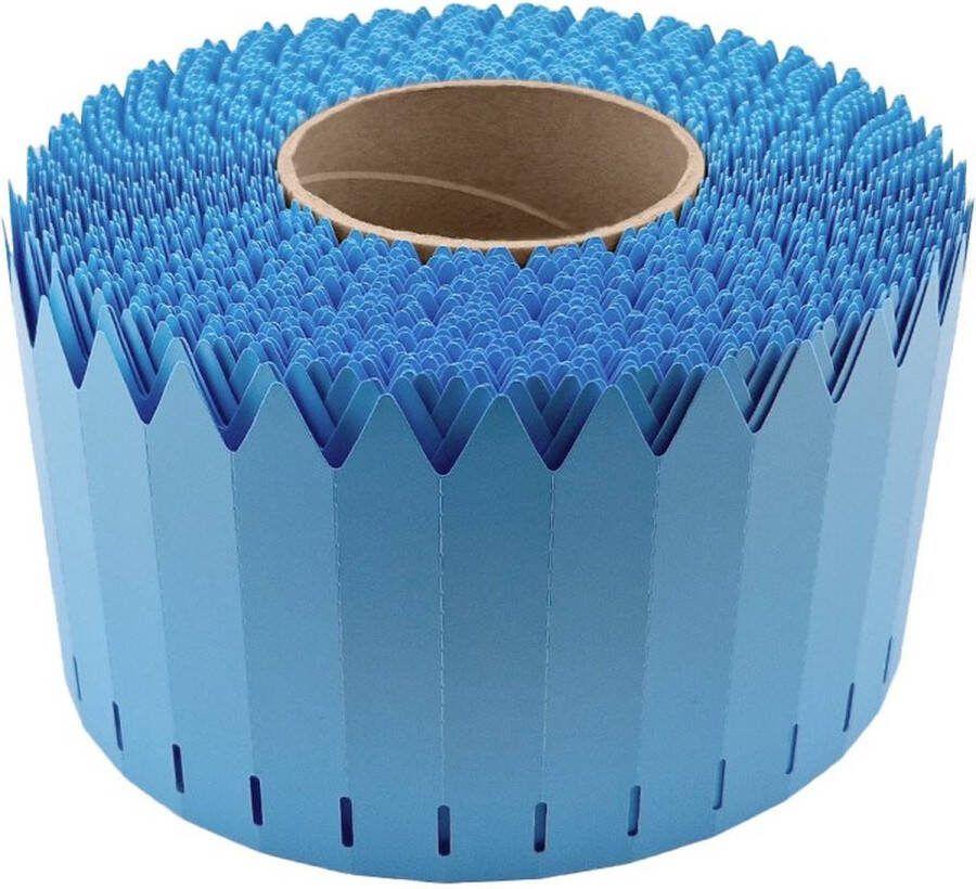 CombiCraft PVC steeketiketten op rol 17x100mm blauw per 3000 etiketten