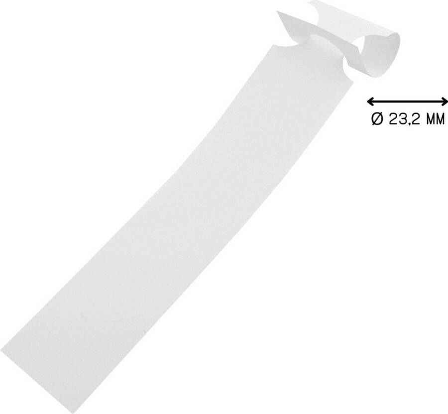 CombiCraft sleufetiketten voor laserprinters 250x38mm per 200 stuks