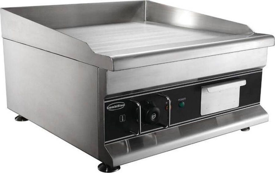 Combisteel Horeca Elektrische Bakplaat 3kW 230V 2 Zones 7455.1055