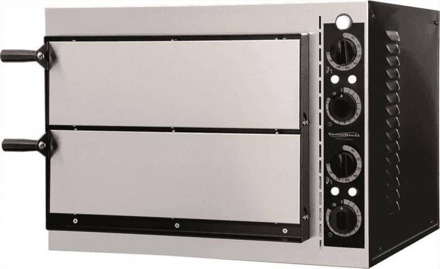 Combisteel Horeca Pizzaoven Dubbel 2 X 1 pizza 7485.0005