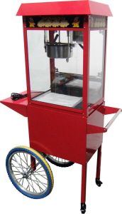 Combisteel Popcornmachine incl. wielen Semi-Professioneel