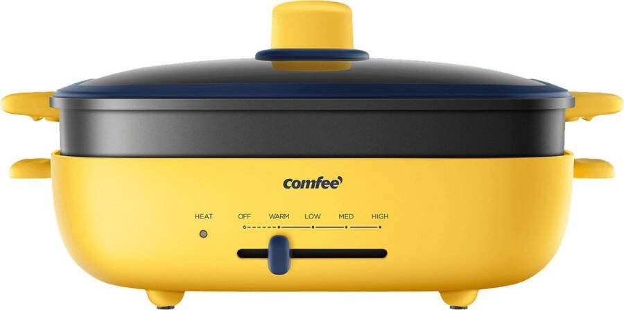 Comfeè MC-DH3020A2 multi cooker 1300 W Zwart Geel