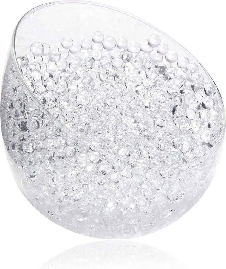 Comforder Waterparels Transparant Waterballetjes Gelballetjes Water Beads 12mm 20.000 Stuks 100g Voor 11 Liter