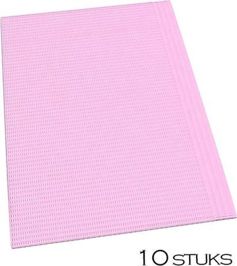 Comforties Nagel salon servetten ROZE 10 stuks t.b.v. nagel salon pedicure salon