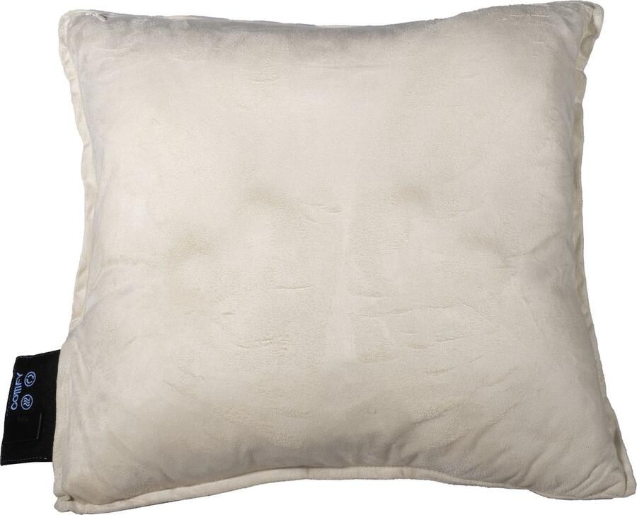 Comfy SUPREME beige massagekussen warmtekussen tweezijdige functie massage met infrarood warmtekussen