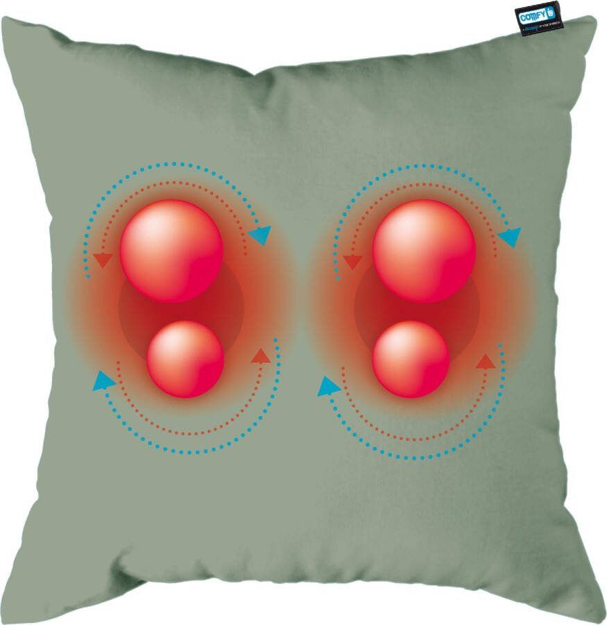 Comfy massagekussen mint massage apparaat met infrarood warmtefunctie adapter voor auto