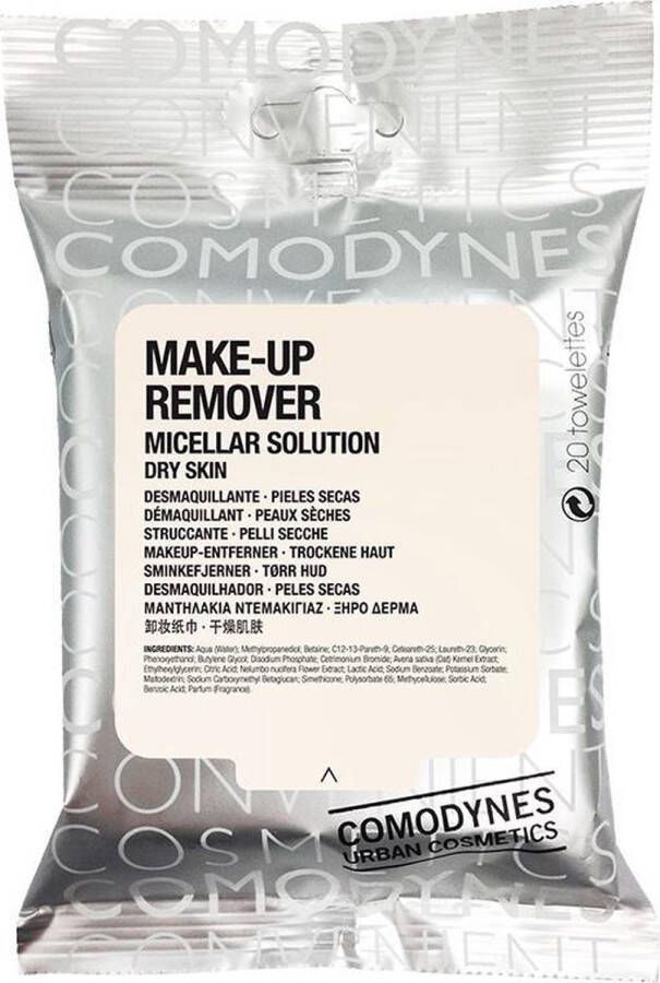 Comodynes Make-up Remover Micellar Solution Dry Skin 20 U