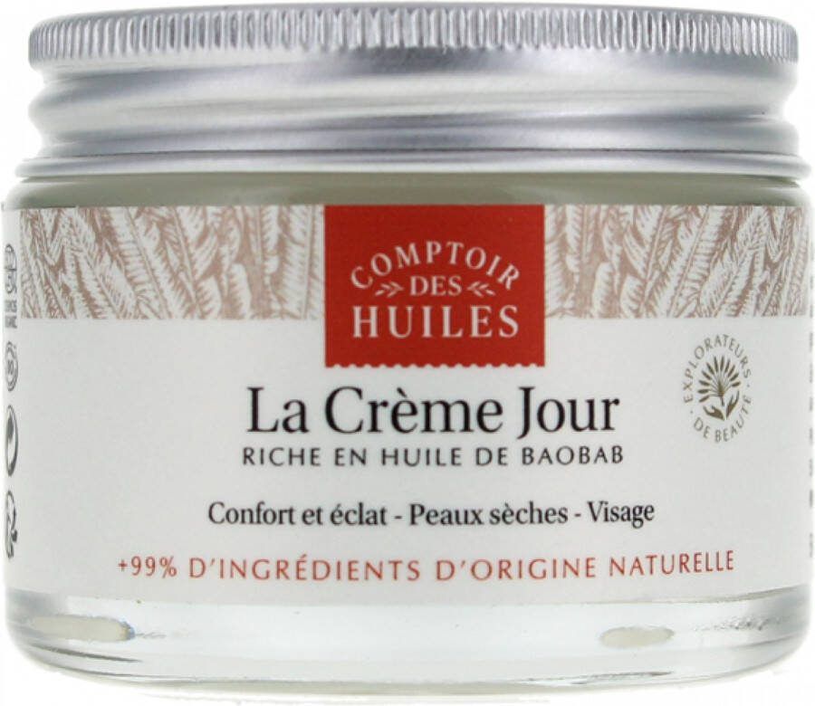 Comptoir des Huiles Biologische Dagcrème 50 ml