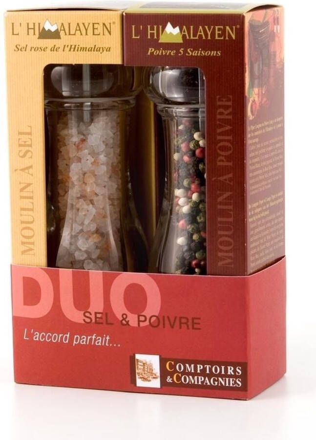 Comptoirs & Compagnies Luxe set van PEPER- EN ZOUTMOLEN