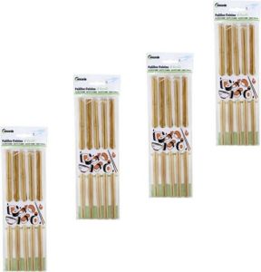 Concord e Sushi eetstokjes 30x setjes bamboe hout 24 cm