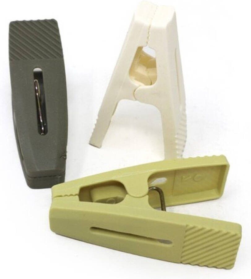 Concorde wasknijpers 100x kleurenmix kunststof 6 cm