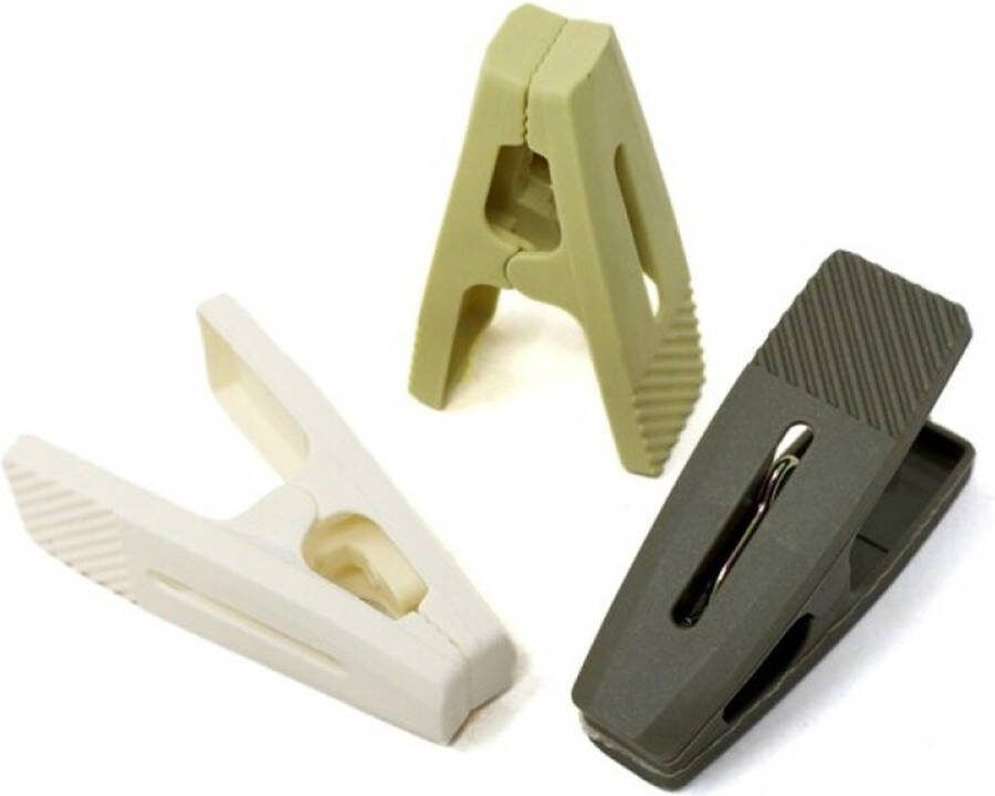 Concorde wasknijpers 30x kleurenmix kunststof 7 cm