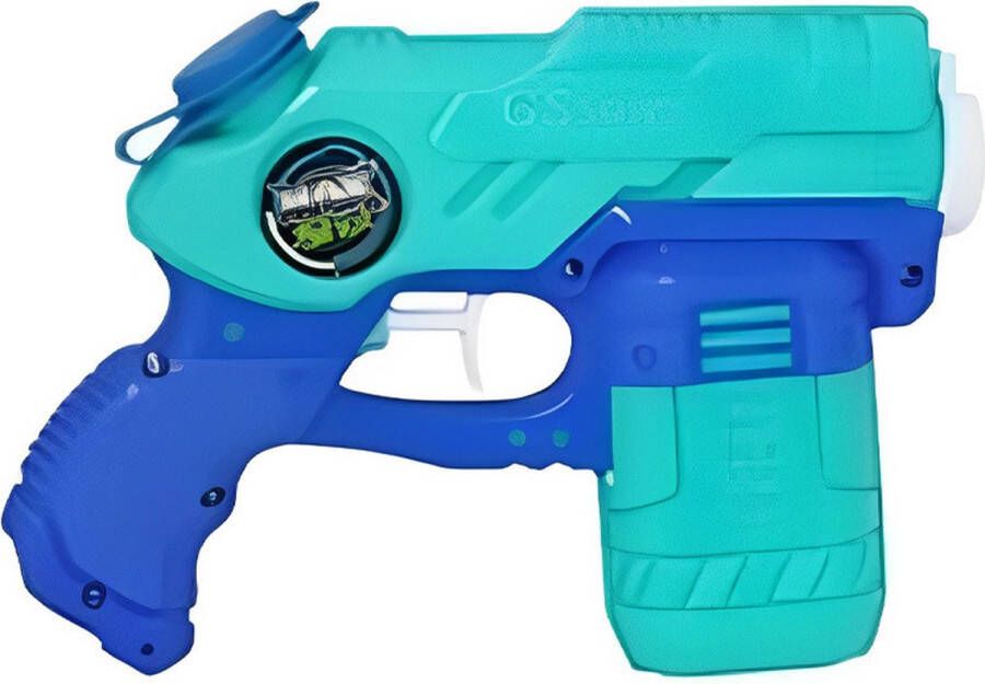 Concorde Waterpistooltje waterpistool 4x blauw 18 cm speelgoed Waterpistolen