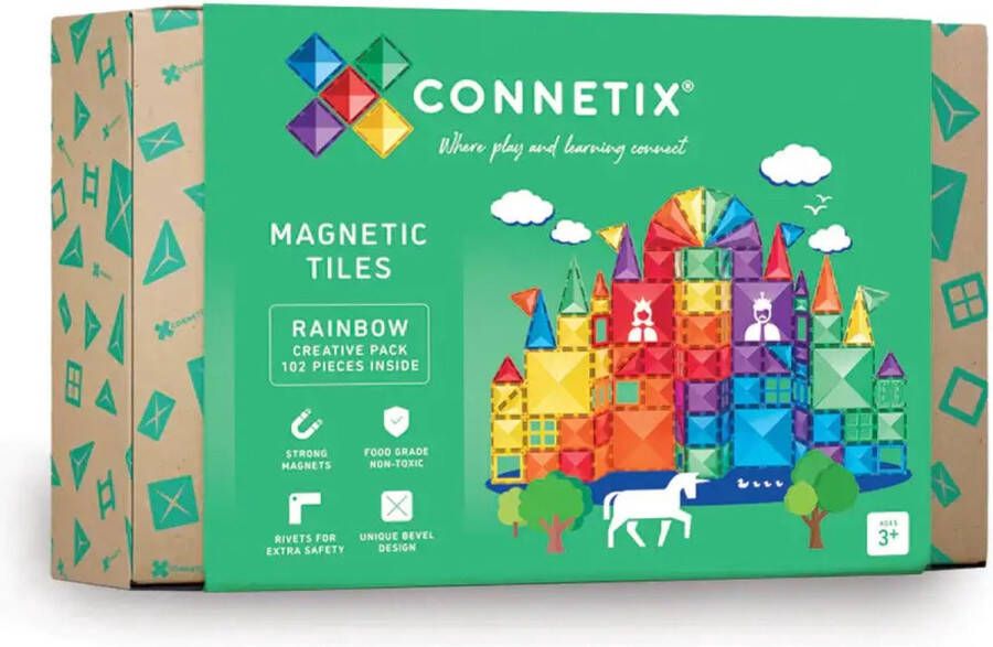 Connetix Tiles Connetix Creative Pakket 102 delig