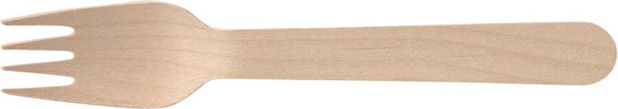 CONPAX Vork uit hout 16 5 cm pak van 250 stuks