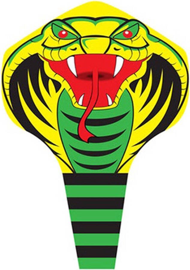Conquerair Vlieger Cobra Snake 78 cm geel
