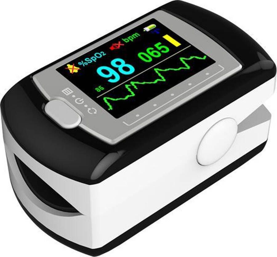 Contec Medical Systems Contec CMS50E Saturatiemeter Zwart