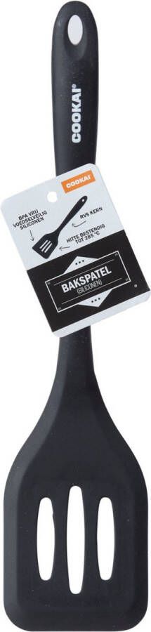 Cookai Bakspatel Siliconen Zwart