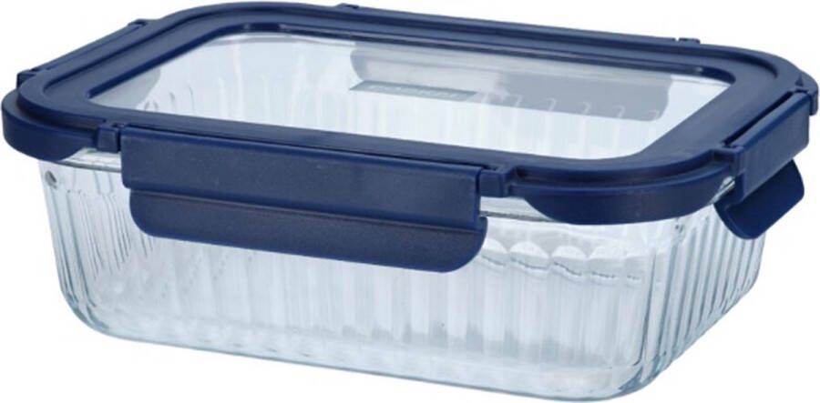 Cookai Ovenschaal met Deksel 1.04 L Blauw Glas Kunststof