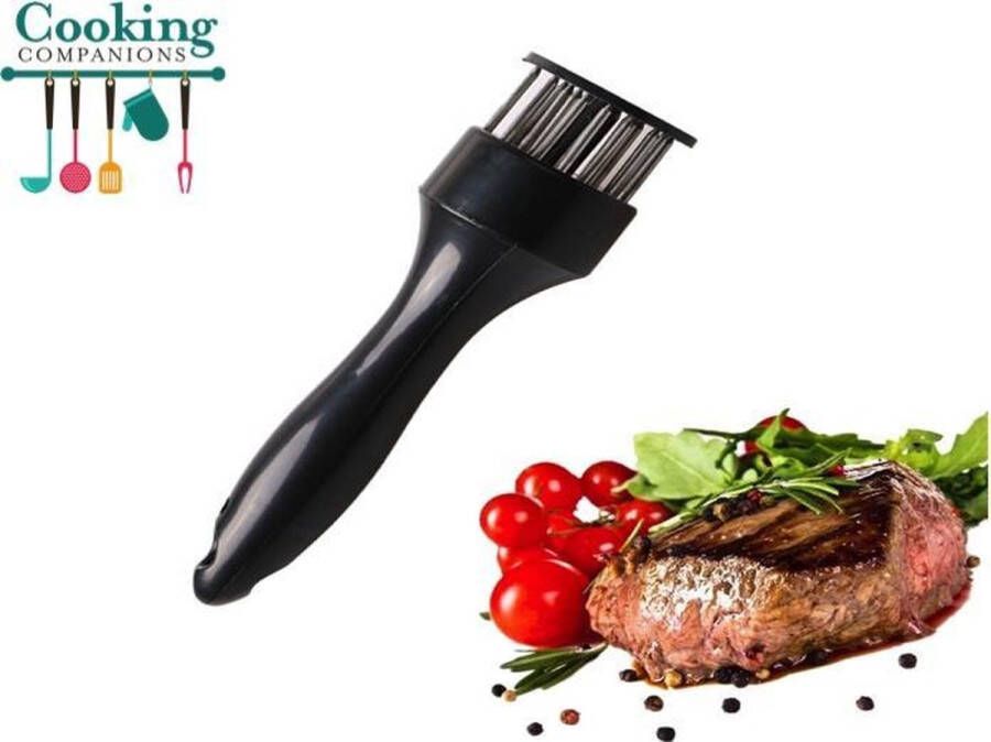 Cooking Companions Meat Tenderizer – Vleesvermalser Vleeshamer | Maak uw vlees heerlijk mals!