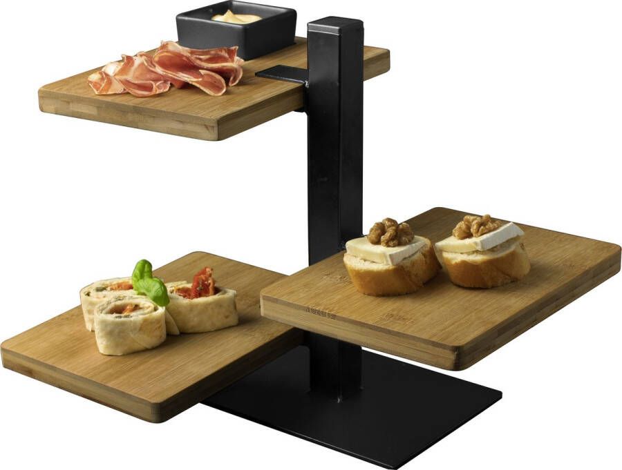 CasaLupo Etagere Serveertoren Gusta 3-Laags