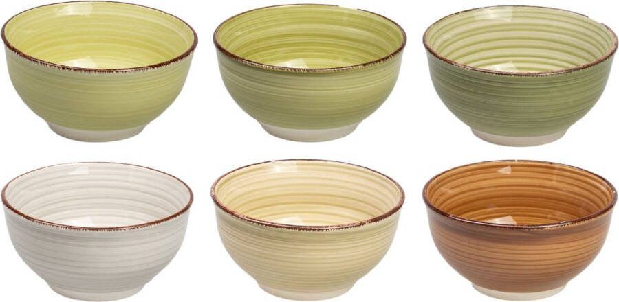 Cookinglife Studio Tavola Kleine Kommen Deep Forest ø 12 cm 6 stuks