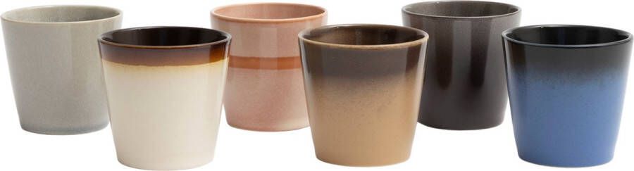 Cookinglife Studio Tavola Koffiekopjes Senseo Kopjes Earth 200 ml 6 stuks
