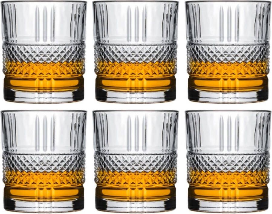 Cookinglife Whiskey Glazen Cocktailglazen Waterglazen Monea 230 ml 6 stuks