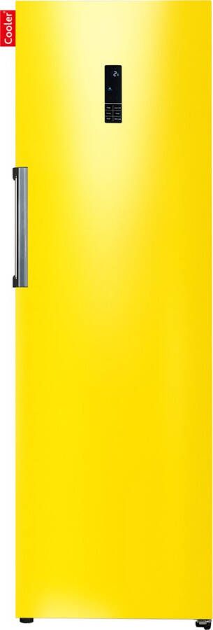 Cooler LARGEFREEZER-AYEL Diepvriezer E No Frost 260l 6+1 drawers Lucid Yellow Gloss All Sides