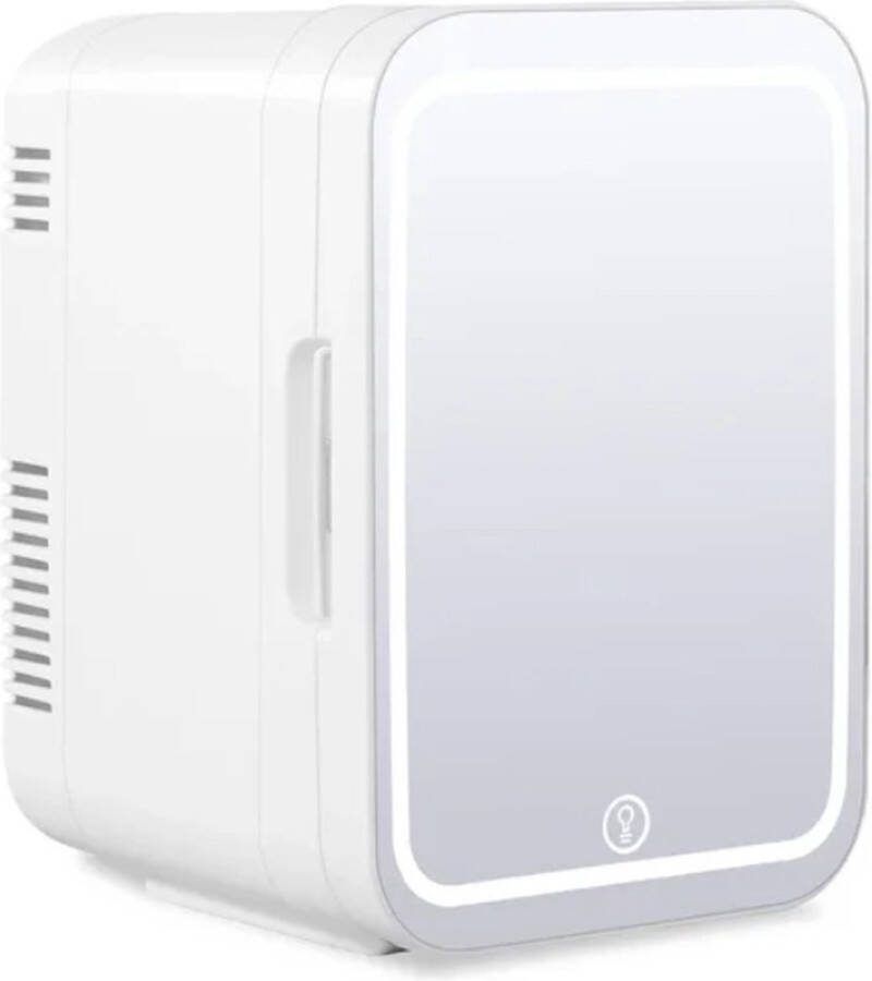 Cooseon Bolmans Skincare Fridge Mini Fridge Multifunctioneel Make Up Koelkast 4 Liter Met Spiegeldeur Small Fridge
