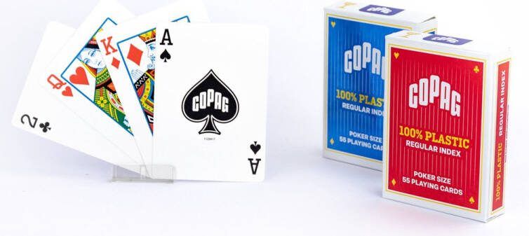 Copag Plastic speelkaarten Blauw