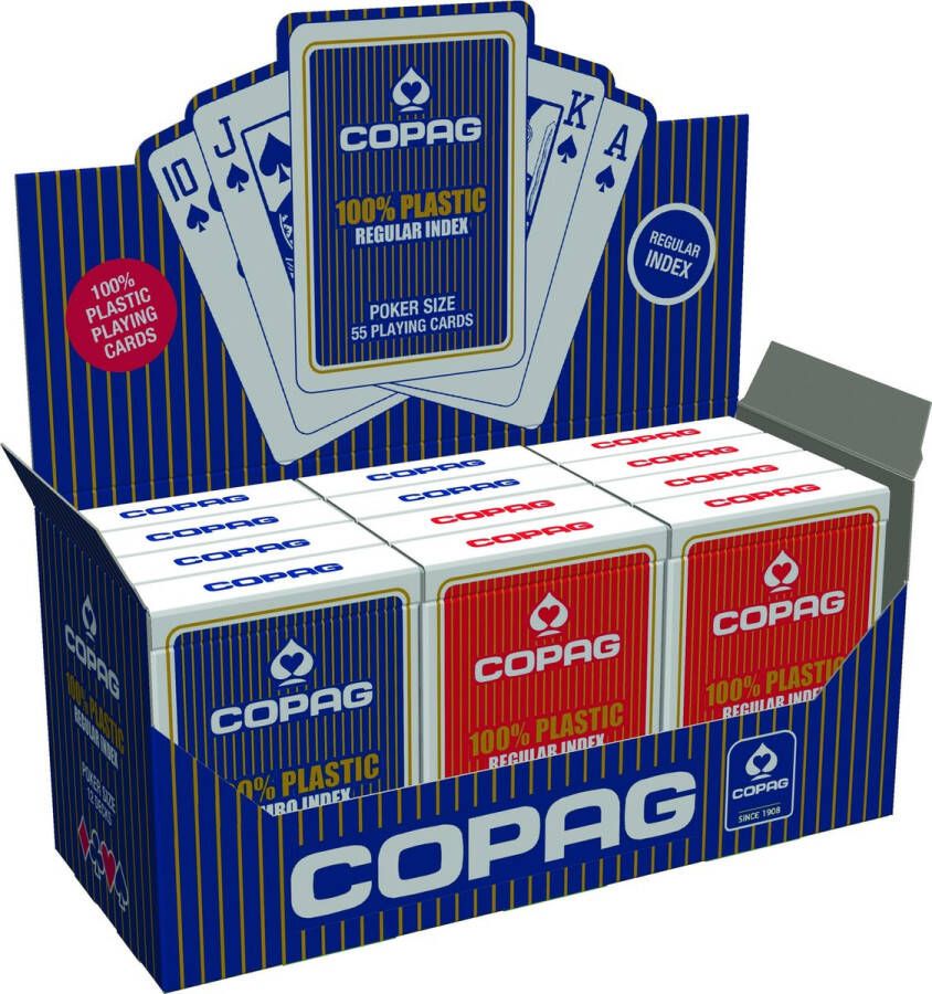 Copag Plastic speelkaarten Regular Display