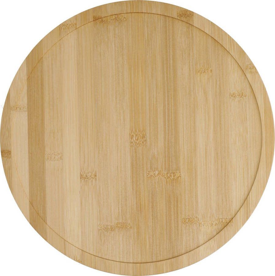 Copco Basics Draaibaar Houten Bamboe Lazy Susan Draaiplateau 35 5 cm Serveergerei
