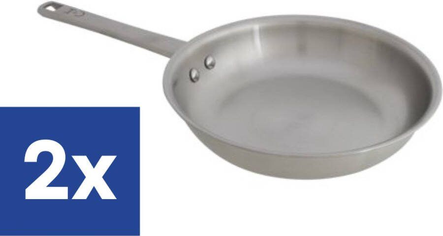 Copenhagen Braadpan Roestvrij Staal 20 cm 2 stuks