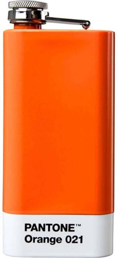 Copenhagen Design Heupfles 150 ml Orange 021 Roestvast Staal Oranje