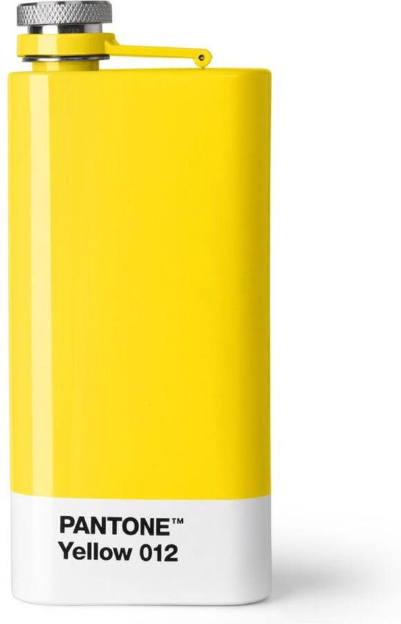 LEGO Copenhagen Design Heupfles 150 ml Yellow 012 Roestvast Staal Geel