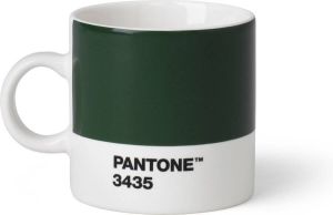 Copenhagen Design Pantone Espressobeker Bone China 120 ml Dark Green 3435 C