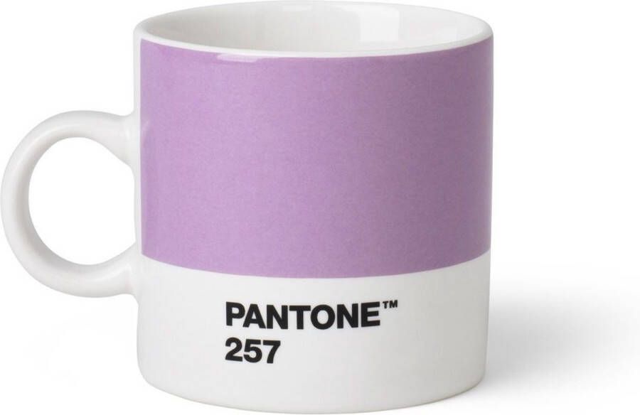 Copenhagen Design Pantone Espressobeker Bone China 120 ml Light Purple 257 C