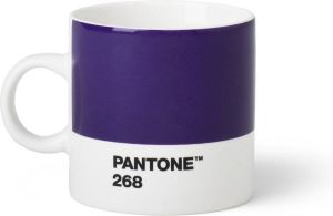 Copenhagen Design Pantone Espressobeker Bone China 120 ml Violet 519 C