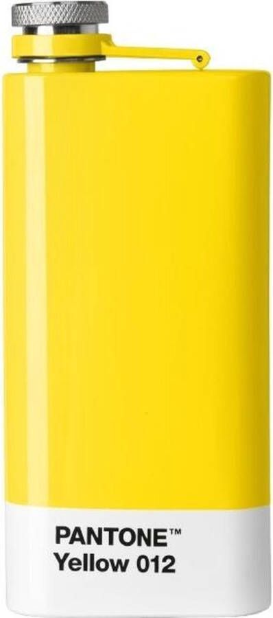 Copenhagen Design Pantone Heupfles RVS 150 ml Yellow 012 C