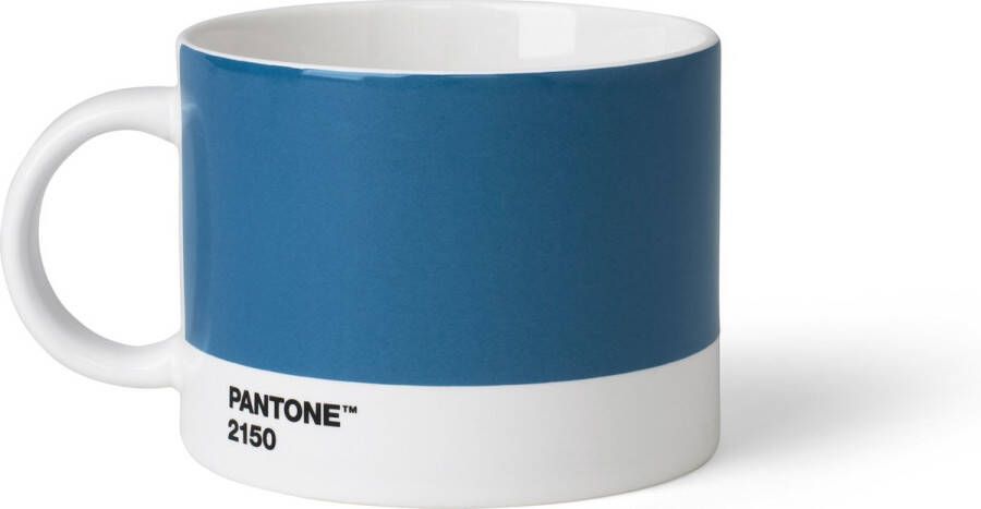 Vepa Bins Copenhagen Design mok Pantone 475 ml 10 5 cm keramiek blauw